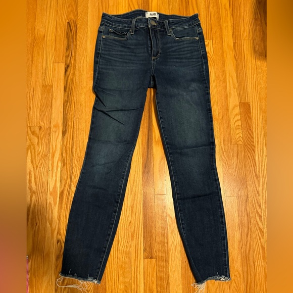 PAIGE Denim - G Women's PAIGE Verdugo Ankle Denim Dark Wash Jeans